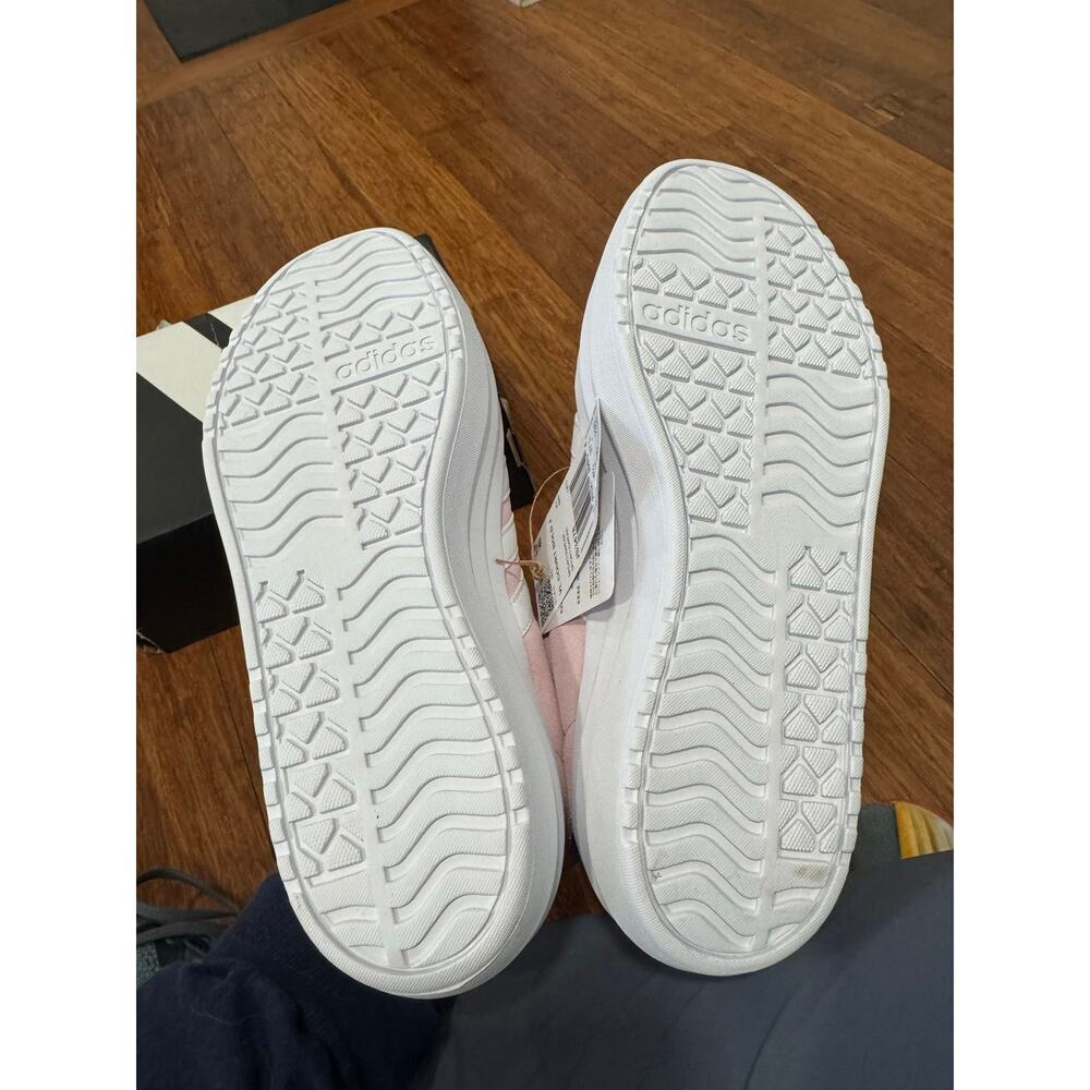 New Adidas VL Court Bold J Pink/White Platform Sneakers Big Kid 5 Women ~ 6.5/7 - Picture 6 of 7
